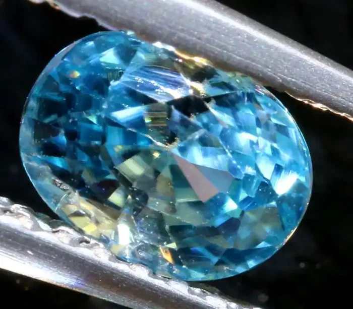 1.26 CTS NATURAL BLUE ZIRCON FACETED PG-2951