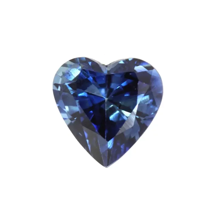 1.26cts Natural Australian Blue Sapphire Heart Shape