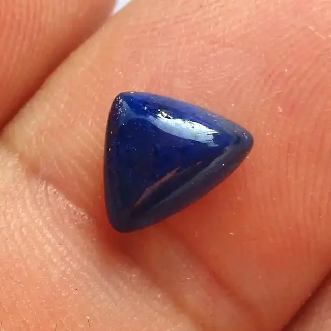 1.28cts Natural Lapis Lazuli Trillion Cabochon