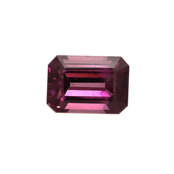 1.29cts Natural Rhodolite Garnet Emerald Cut