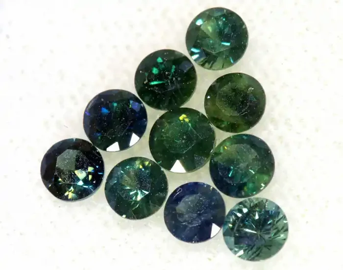 1.32 CTS AUSTRALIAN SAPPHIRE FACETED PARCEL ( 10 PCS ) PG-3379