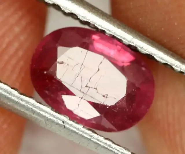 1.34 CTS BRIGHT AFRICAN RUBY – TOP GRADE STONE (RUB65)