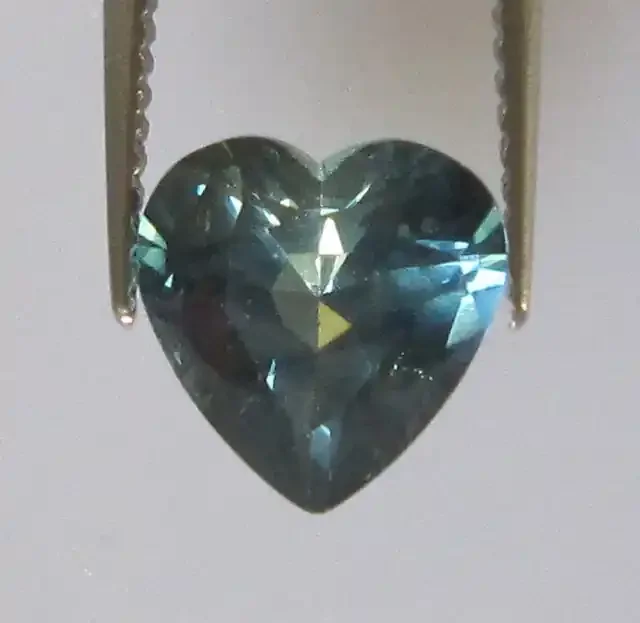 1.35cts Natural Australian Blue Parti Sapphire Heart Shape