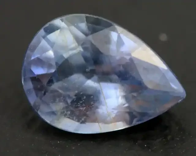 1.40 CTS Pear Songea Sapphire GOGO 1493