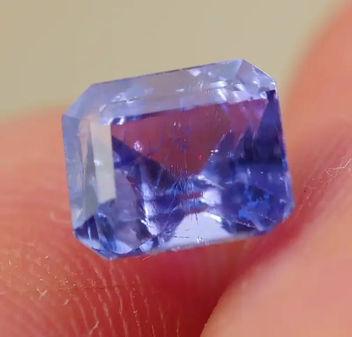 1.420crt WONDERFULL TANZANITE TOP COLOR GEMSTONE
