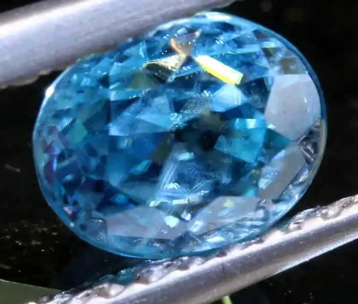 1.43 CTS NATURAL BLUE ZIRCON FACETED PG-2941