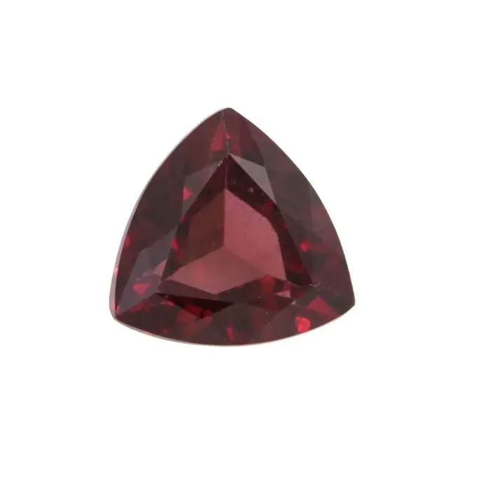 1.44cts Natural Rhodolite Garnet Trillion Cut