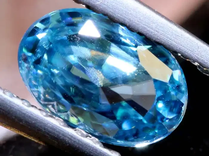1.46 CTS NATURAL BLUE ZIRCON FACETED PG-2954
