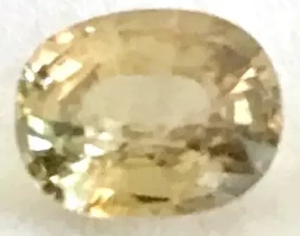 1.50ct Stunning Soft Yellow Zircon – beauty – VVS – TH81 F47