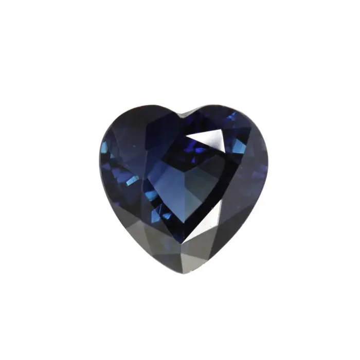 1.56cts Natural Australian Blue Sapphire Heart Shape