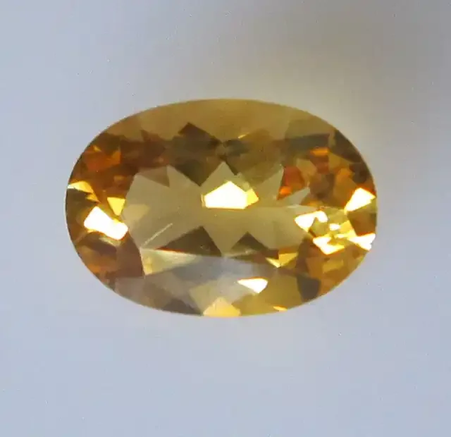1.65cts Golden Yellow Citrine Oval Shape