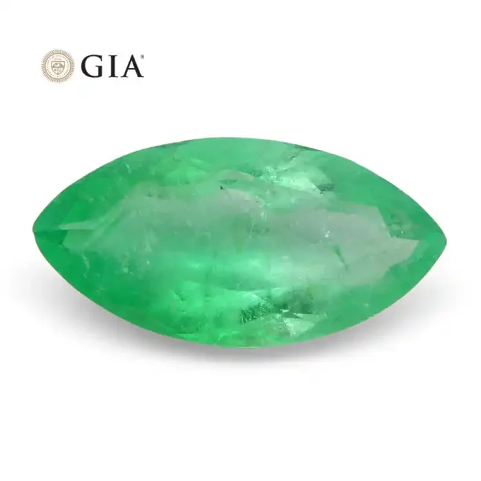 1.68 ct Marquise Emerald GIA Certified Colombian