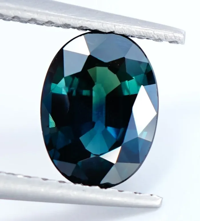 1.69 Ct. Teal Natural Earth Mined Sapphire – ALGT Certificate