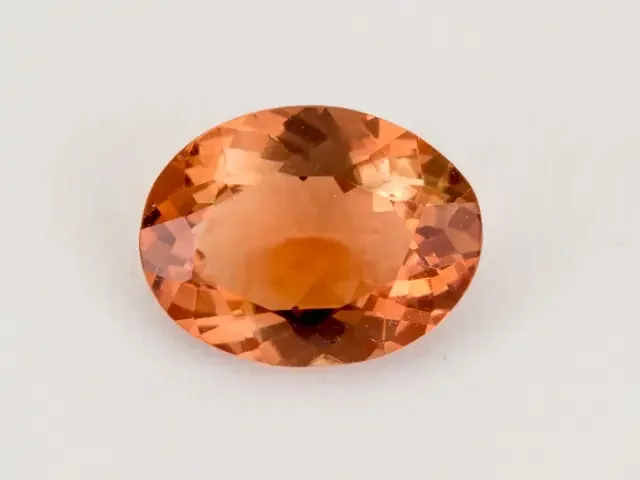 1.6ct Oregon Sunstone, Red/Peach Oval (S1816)