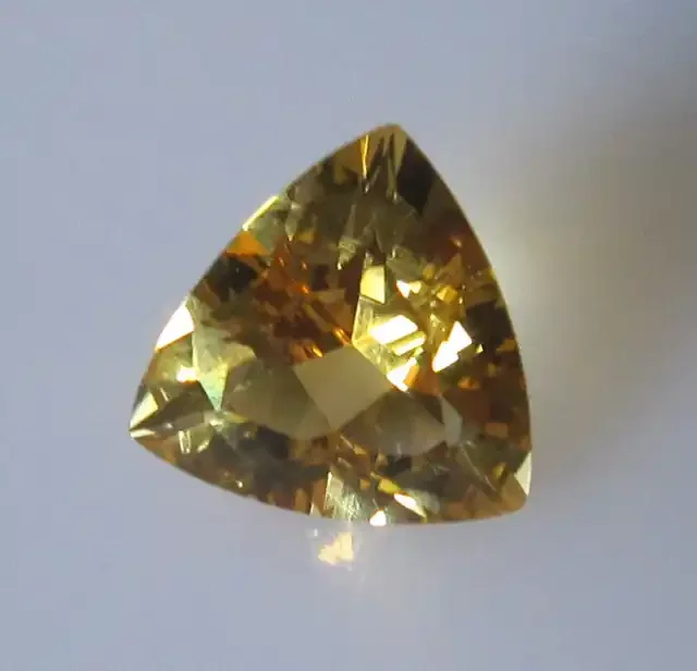 1.75cts Light Golden Yellow Citrine Trillion Shape
