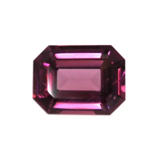 1.79cts Natural Rhodolite Garnet Emerald Cut