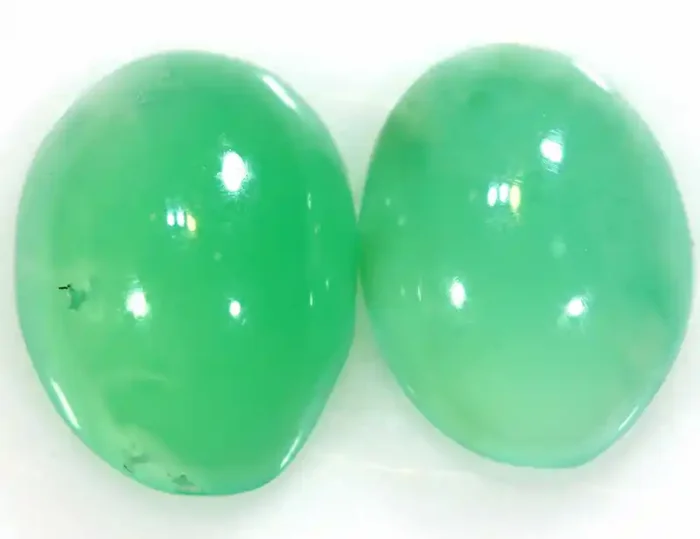 1.8 CTS CHRYSOPRASE PAIR LG-176