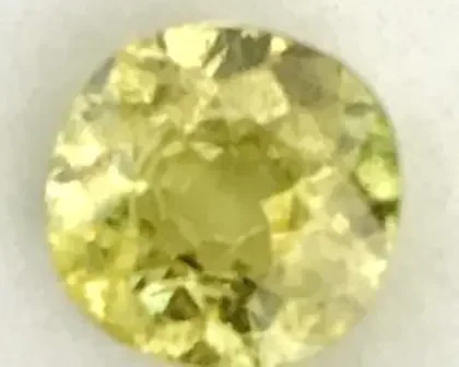 1.90ct Brilliant Yellow Green Mali Garnet, W Africa RS25/4