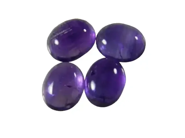 10×8 Natural African Amethyst Cab Stone Parcel C36
