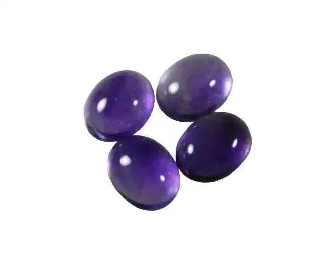 10×8 Natural African Amethyst Cab Stone Parcel C39
