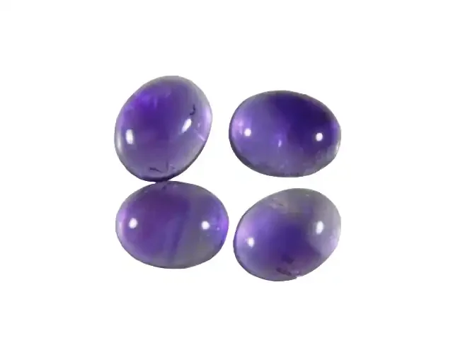 10×8 Natural African Amethyst Cab Stone Parcel C40