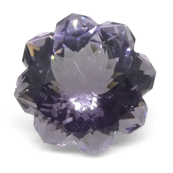 10.93 ct Flower Amethyst Fantasy Cut