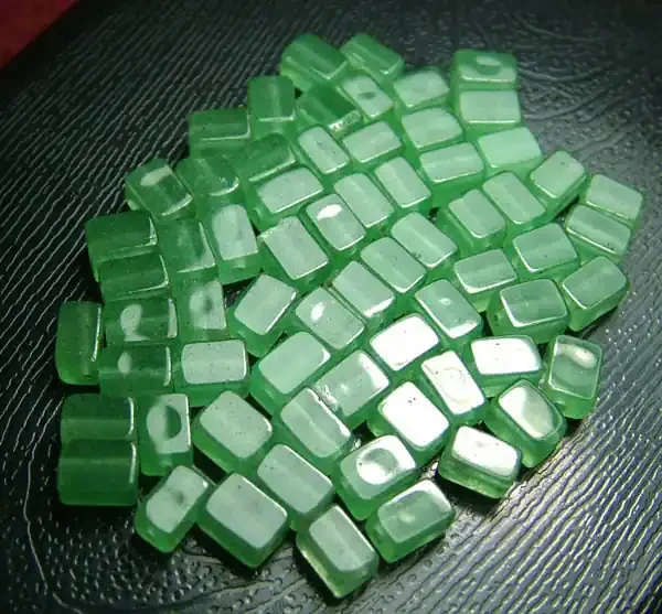 100% Natural Fancy Green Aventurine Beads B277