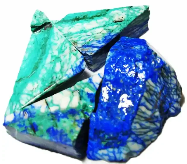 105.00 CTS AZURITE+ MALACHITE ROUGH PARCEL