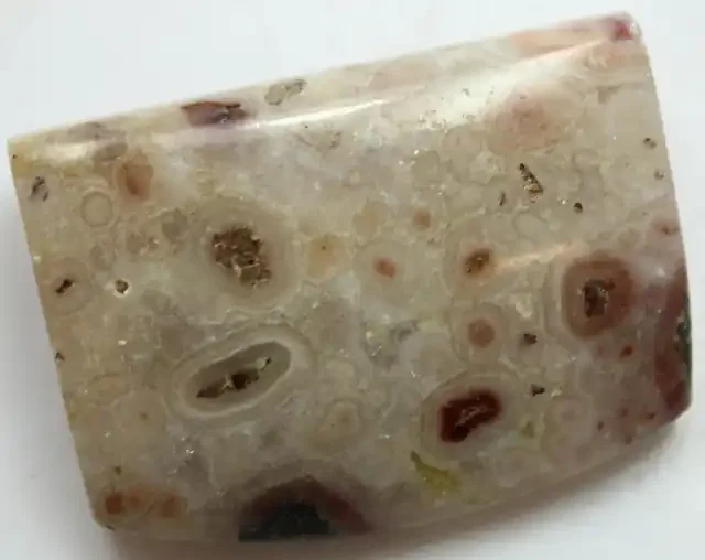 108.25 CTS – FISH EYE AGATE FLOATING ORBS DRILLED BEAD