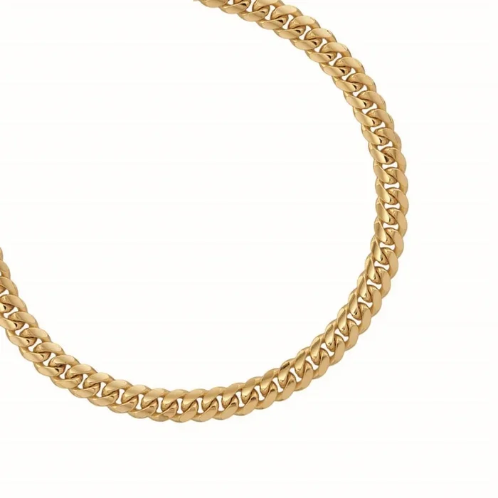 10KT Yellow Gold 24-inch 5.5MM Miami Cuban Link Chain
