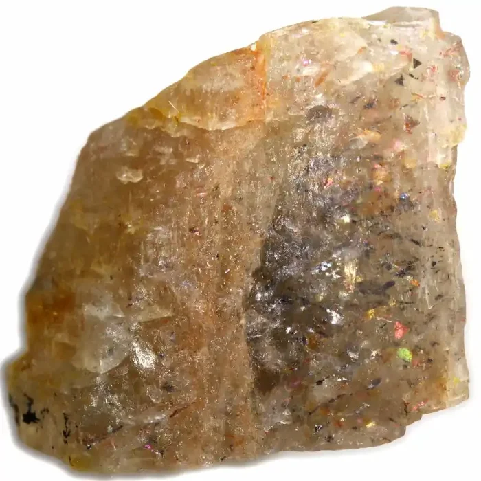 11.45 CTS RAINBOW LATTICE SUNSTONE ROUGH -AUSTRALIA [F7600]
