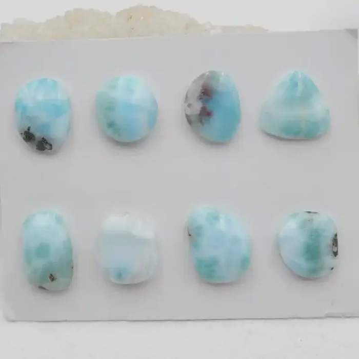 111.5cts Natural Larimar Gemstone Cabochons,Skyblue Larimar Cabochons G404