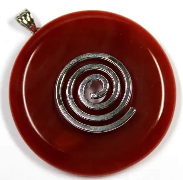 115.90 CTS AGATE TOP POLISHED STONE PENDANT