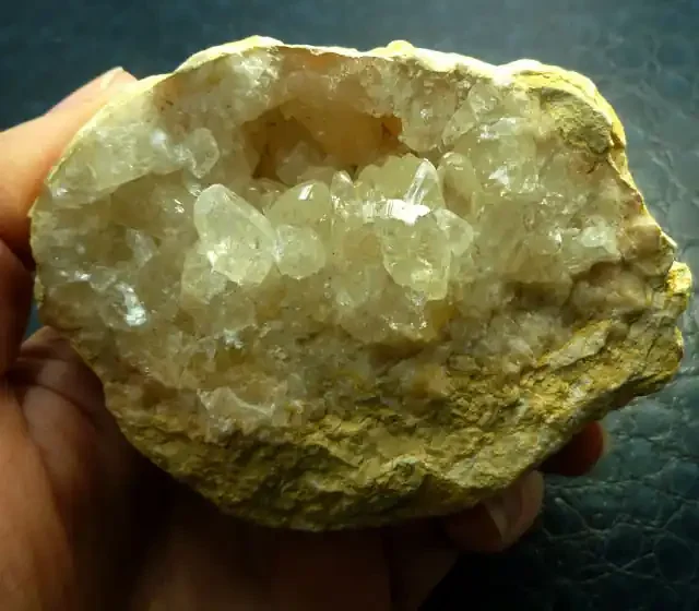 1169 CTS MOROCCAN CRYSTAL GEODE SPECIMEN MS 362