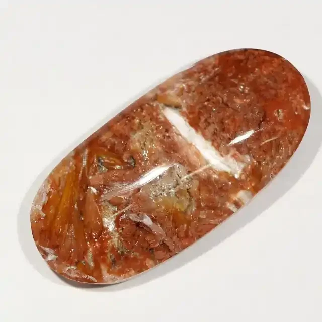 12.32 CTS RARE PYROPHYLITE ‘FLOWER ‘ QUARTZ [ST8450]