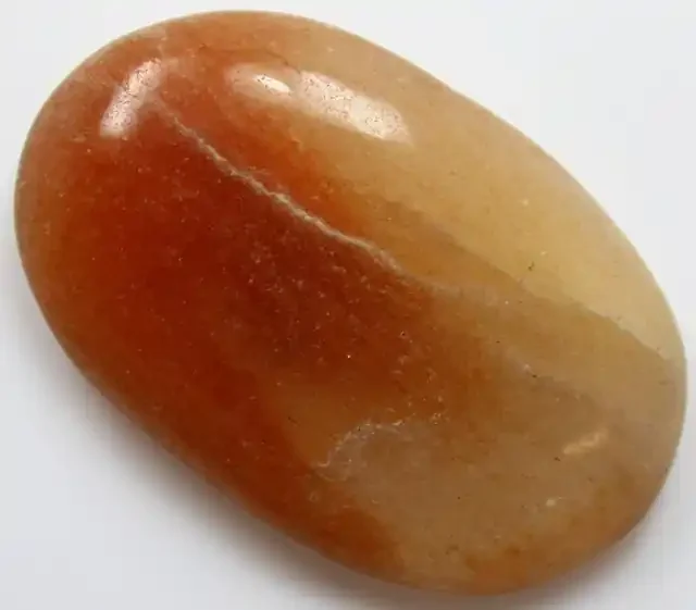 125.65 CTS CHALCEDONY ORANGE CABOCHON CUT STONE