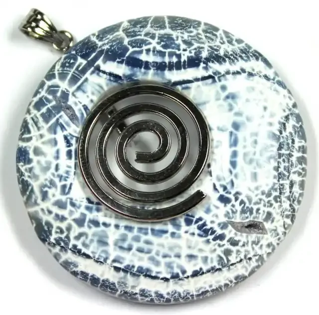 127.90 CTS AZID WASHED POLISHED AGATE PENDANT PIECE