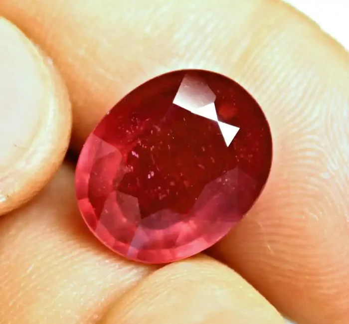 13.3 Carat Fiery Red Ruby – Superb