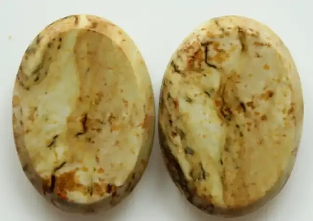 13.45 CTS AFRICAN JASPER PAIR
