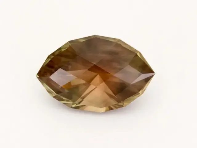 13.4ct Rootbeer Checkered Marquise Sunstone (S19)