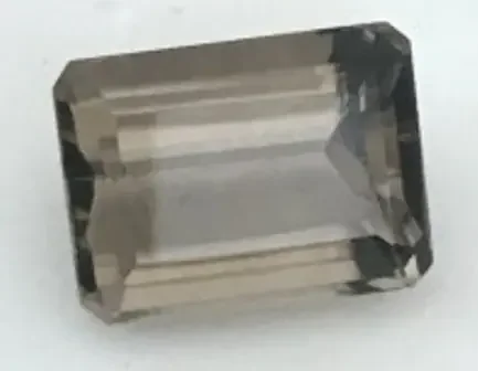 14.35ct Emerald Cut Smoky Quartz – G61