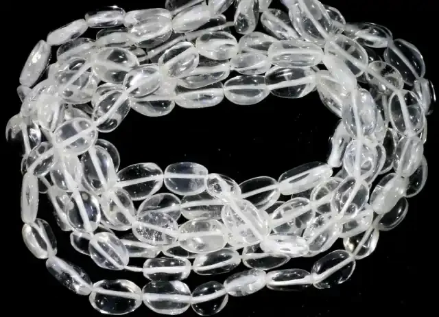 140.00 Cts three Strand Crystal bead strands GOGO 1565
