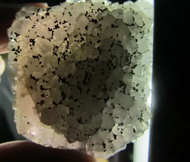 143 GRAMS NATURAL PYRITE FLUORITE SPECIMEN MS 1994