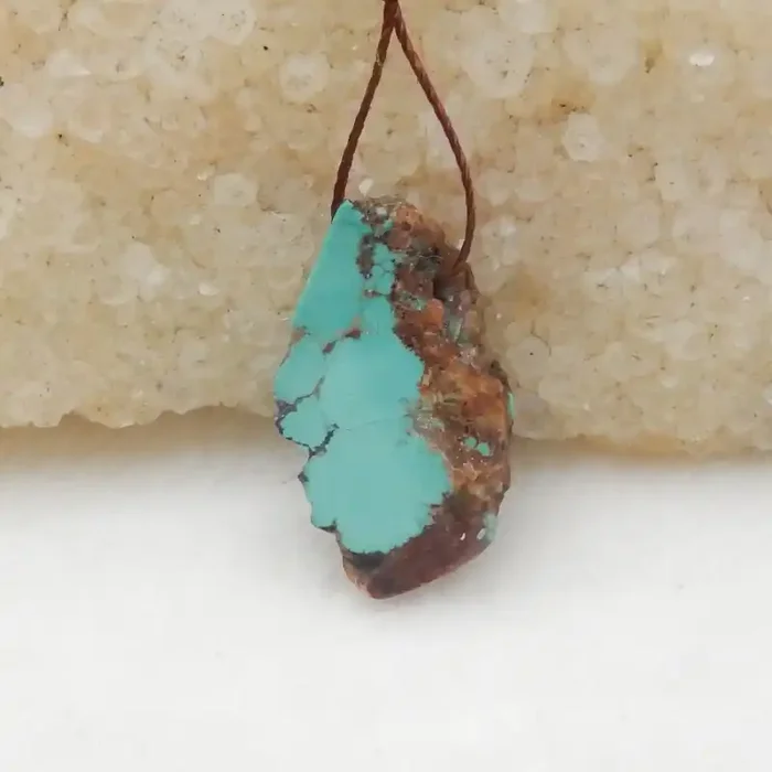 14cts Turquoise Pendant ,Natural Gemstone ,Turquoise Pendant H018