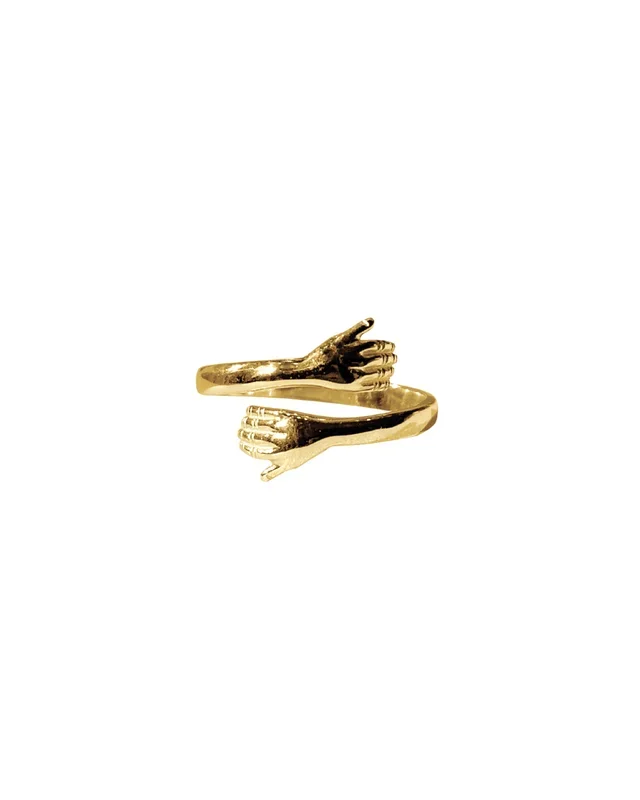 14K Gold Embrace Ring