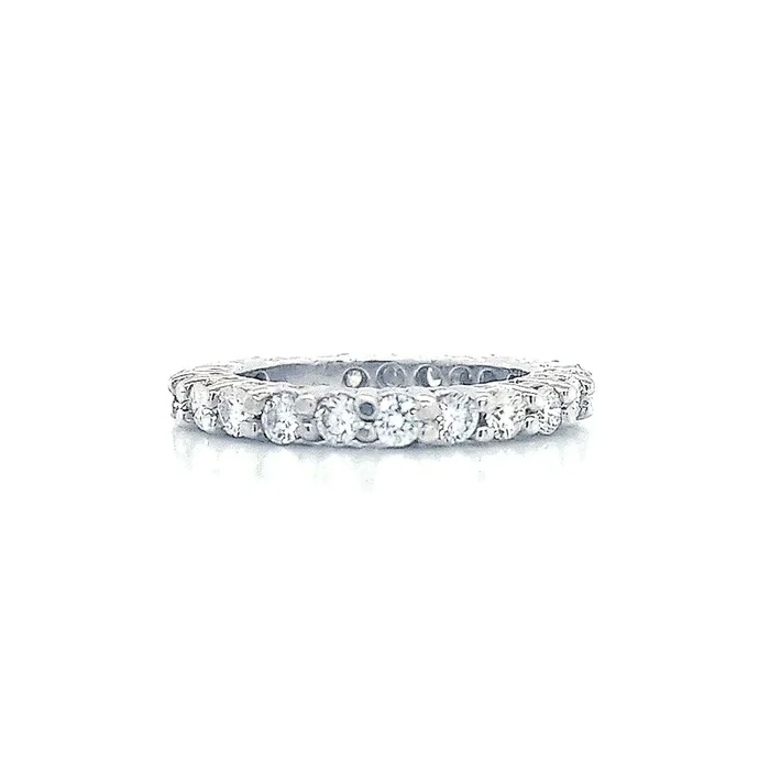 14K WHITE GOLD 1.95 CTW DIAMOND BAND