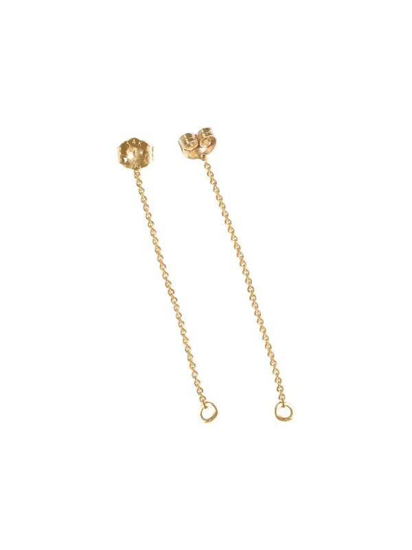 14KT Gold Chain Earring Jackets