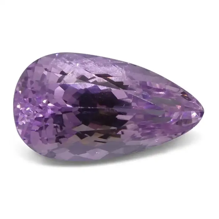 15.66 ct Pear Kunzite