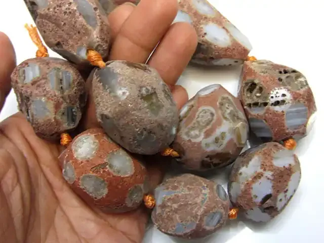 1500 Cts Large Strand Agate Beads GG1662