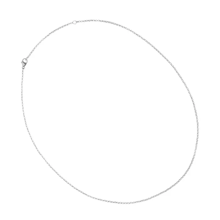 16-18″ Classic Rolo Chain in Silver